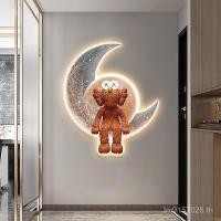 ราคา โซฟาห้องนั่งเล่น Kaws Entrance พร้อมภาพวาดโมเดิร์นและไฟ LED ส่องสว่าง สร้างบรรยากาศหรูหรา (51550612928)