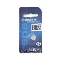 ราคา พร้อมส่ง> ถ่านกระดุม Renata CR1025 จำนวน 1 ก้อน (44255680432)