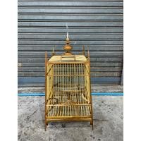 ราคา กรงนก 17 ซี่ ไม้สัก สำหรับใส่นกหัวจุก นกด่างนกแฟนซีทุกชนิด (40213816983)