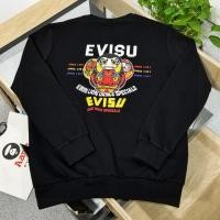 ราคา EVISU 2024Autumn New Trendy Brand Tumbler Print Cotton Terry Couple Style Crew Neck Sweatshirt (44753086616)
