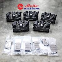 ราคา ปั้มเบรค NISSIN 100mm 4Pot ปั้ม พร้อมผ้าเบรค แท้ศูนย์ ( ปั้มเบรคหน้า CB150R ) (3862574681)