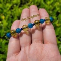 ราคา กำไลหินเพอริดอท ลาพิสลาซูลี (12696073323)