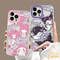 ราคา เคสโทรศัพท์ใสน่ารัก Lucky Kuromi My Melody สําหรับ IPhone 16 Pro MAX 15 14 13 12 11 Pro MAX XS MAX XR XS 6 7 8 Plus กันกระแทกกันฝุ่นนุ่มโปร่งใส (26821396467)