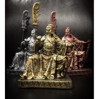ราคา กวนอู เทพเจ้ากวนอู ปางเปิดตำรา สี3กษัตริย์ สูง 20 cm. (7096724556)