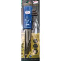 ราคา ประแจหัวบอลเตเปอร์ยาวสีขาว ชุด 9 ตัว แบบนิัว ขนาด 1/16"-3/8" EIGHT รุ่น TLS-9ZD (25916083680)