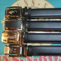 ราคา เข็มขัดหนังสายออโต้เนียบหัวออโต้ซิ้งค์ขนาดกว้าง36มมจระเข้ปลากระแบนช้าง (27172310886)