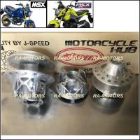 ราคา JSP ดุมเจาะ MSX กลึงด้าน ดุมหน้า+ดุมหลัง+ดุมสเตอร์ สำหรับ MSX125 ,MSX-SF (ใส่ MSX-SF ABS ไม่ได้) ดุม msx อะไหล่แต่งmsx (2094498308)