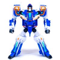 ราคา Metal Cardbot S Siero หุ่นยนต์แปลงร่าง โหมดรถ 24.5(W) x 11(D) x 30(H) cm (28421075586)