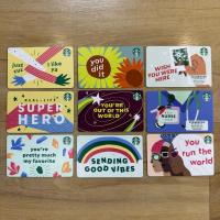 ราคา บัตรสตาร์บัคส์ อเมริกา ยังไม่ขูดพิน บัตรกระดาษ (starbucks card) ปี2021 ข้อความเก๋ๆ (28352560178)