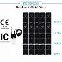 ราคา Retekess TT116 ตัวรับสัญญาณไร้สายแบบพกพาระบบพร้อมกันลดเสียงรบกวนสําหรับโรงงานทัวร์เว็บไซต์ทัวร์ Umarh Pilgrimage (23383490782)