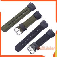 ราคา Casio W216H สายหนังไนลอน 18mm Casio W 216H สายนาฬิกา (29951300003)