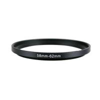 ราคา 58mm-62mm 58-62 mm 58 to 62 Step Up Lens Filter Metal Ring Adapter Black (29569480161)