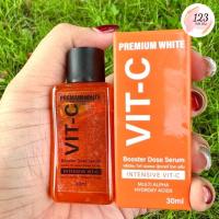 ราคา Premium White Vit C Booster Dose Serum 30 ml หัวเขื้อเซรั่มวิตซี ✨ (25190974337)