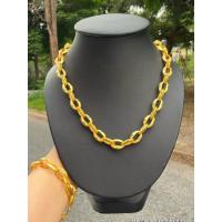 ราคา สร้อยคอเม้ดคอฟฟี่5บ.ทองหุ้มฟรีกล่องฟรีตะขอ (26514613372)