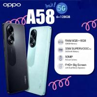 ราคา OPPO A58 5G 8+256GB Helio G85 Snap 680 | A38 4/128 Helio G85 แบต 5,000 mAh ชาร์จไว by OasisMobile (47753352693)