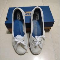 ราคา รองเท้าผ้าใบผู้หญิงKeds ไซส์38 สีขาว(สีหมอง) พร้อมกล่อง มือ2​✌️ (52854096493)