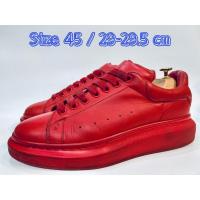 ราคา Alexander McQueen Red Oversized Sneakers (15554441927)
