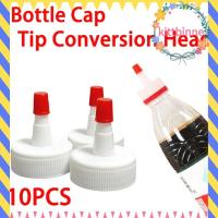 ราคา ชุด823 10ชิ้นฝาขวดเคล็ดลับหัวแปลง,28มิลลิเมตรสีแดงบีบขวดเปลี่ยนหมวก,ทนทานรั่วหลักฐานพลาสติกสากลขวดด้านบนฝาบิด (26842937384)