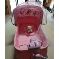 ราคา เปลไกวไฟฟ้า fico ty 015 สีชมพู (2658624169)