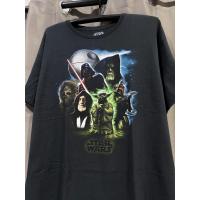 ราคา เสื้อยืดมือสอง Star Wars สตาร์วอร์ สีดำ ลายรวมฟิลงานเก่า สกรีนคมๆ สีสด สภาพใหม่ ปั้มคอลิขสิทธิ์แท้ Size XXL (40060083701)