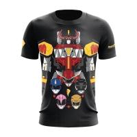 ราคา Mighty 2025 แฟชั่น Morphin Power Rangers Megazord Full Sublimation Jersy (51403514908)