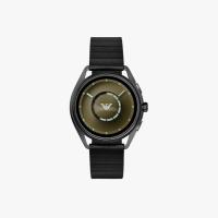 ราคา Emporio Armani นาฬิกาข้อมือผู้ชาย Emporio Armani Connected Men's Touch Screen Leather Strap Smartwatch Black รุ่น ART50 (18707431101)