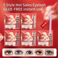 ราคา 【แหนบฟรี】ขนตาปลอมแบบติดเอง KUESICR ขนตาปลอมแบบติดเองไร้กาว ขนตาปลอม Trilogy ขนตาปลอมแบบติดเองไร้กาว (47702592911)