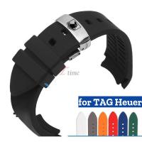 ราคา สายนาฬิกาข้อมือ ซิลิโคนนิ่ม ลายผีเสื้อ พร้อมโลโก้ สําหรับ HEUER CARRERA 18 19 20 21 22 มม. 24 มม. (24070442709)