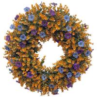 ราคา พวงหรีดคริสต์มาสพวงหรีดพวงหรีดหวายตกแต่งบ้านต้นสนกรวยผลไม้สีแดงหวายพวงหรีดเครื่องประดับสไตล์ใหม่ (44601413929)