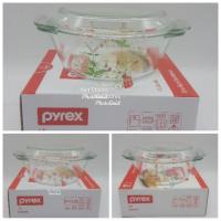 ราคา หม้อ Pyrex พร้อมฝาปิด 1.4L, 1.5L, 2L - แก้ว Borosilicate, เตาอบ/ไมโครเวฟปลอดภัย/ชามแก้ว Pyrex พร้อมฝาปิดกระจก (42170391144)