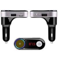 ราคา บลูทูธในรถ Car Bluetooth MP3 FM Transmitter USB car Charger รุ่น B-09B (42204378345)