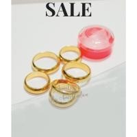 ราคา แหวนคู่ แหวนลายเกลี้ยง งานเศษทองคำ เครื่องประดับคุณภาพเกรดเยาวราช ไม่ดำ ไม่คัน (14235281509)