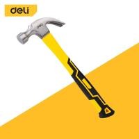 ราคา Deli ค้อน ค้อนตอกตะปู ค้อนหงอน ตอกสมอบก ด้ามไฟเบอร์ ตีตะปู หุ้มยาง ตอกตะปู ​ถอนตะปู Claw Hammer (12607236125)