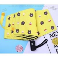 ราคา ร่มออโต้หมีบราวน์ลายคัพเค้ก (4455464198)