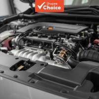 ราคา เทอร์โมสตัทน้ําหล่อเย็นเครื่องยนต์ 19301-RNA-315 สําหรับเปลี่ยนใน Honda Civic EXC Si HR-V Hy ILX 1.8L ปี 2006-2015 (45250160404)