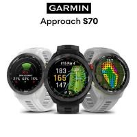 ราคา Garmin Approach® S70 สำหรับนักกอล์ฟ PREMIUM GPS GOLF SMARTWATCH (27203411147)