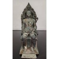 ราคา 580.พระบรมรูปหล่อในหลวงรัชกาลที่ 5 พระบาทสมเด็จพระปรมินทรมหาจุฬาลงกรณ์ พระจุลจอมเกล้าเจ้าอยู่หัว ทรงประทับนั่งบัลลังก์ (41424240557)