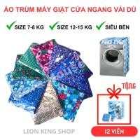 ราคา ผ้าคลุมเครื่องซักผ้าฝาหน้า 7-15 กก. ผลิตจากผ้าร่มชูชีพคุณภาพสูงที่ทนทานเป็นพิเศษพร้อมซิปขนาดใหญ่ทนทานสุด (24791949557)