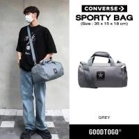 ราคา Converse คอนเวิร์ส กระเป๋าสะพายข้าง กระเป๋าสีเทา Bag Sporty รหัส 126000788 (27091105969)