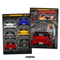 ราคา HEAT POSTCARD & STICKERPACK "EVO9" (26210722804)