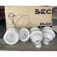 ราคา BEC โคมไฟดาวน์ไลท์ ขอบขาว 4 นิ้ว ขั้ว E27 #DLC4 (11299730263)