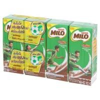 ราคา *พร้อมส่ง* เนสท์เล่ ไมโล แอคทีฟ-โก ผลิตภัณฑ์นมคืนรูปพร้อมดื่ม ยูเอชที รสช็อกโกแลตมอลต์ 180มล. x 4 กล่อง Nestle Milo Ac (5365650840)