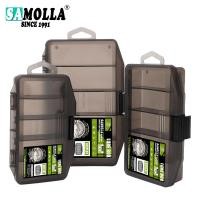 ราคา กบยาง กบยางแก้คัน SAMOLLA กล่องเก็บอุปกรณ์ตกปลาเหยื่อปลอม Lure Fishing Hook Soft Bait กล่องอุปกรณ์ตกปลา (46404019774)