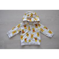 ราคา เสื้อฮู้ดเด็ก H&M x Disney ลายหมีพู มือสอง Size 2-4M (26719480810)