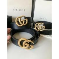 ราคา Used Gucci belt 3cm size 80 แท้ 100% (10314485936)