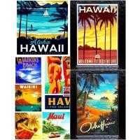 ราคา แม่เหล็กติดตู้เย็น ฮาวาย อเมริกา อะครีลิค 2×3 นิ้ว Souvenir Acrylic Fridge Magnet Hawaii set4 2x3" (4841527182)