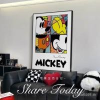 ราคา ภาพวาดตกแต่งห้องเด็กมิกกี้การ์ตูนตู้ทีวีมิกกี้เมาส์รักษามินนี่ลูกตุ้มภาพวาดน่ารักภาพวาดสก์ท็อป 13ชม.9 (53353355327)