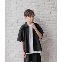 ราคา GLOBAL WORK เสื้อเชิ้ตเด็ก น้ำหนักเบา ยืดหยุ่น Airkaru Shirt (Kids) (42174679012)