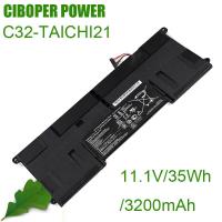 ราคา CP Laptop Battery C32-TAICHI21 11.1V/3200mAh 35Wh For Ultrabook TAICHI21 TAICHI 21 C32-TAICHI21 CKSA332C1 (27512634815)