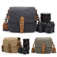 ราคา พร้อมส่ง กระเป๋ากล้อง Camera Bag กระเป๋าใส่กล้อง DSLR Mirrorless กระเป๋าสะพายแบบพกพากล้อง For Nikon Canon Sony ทุกยี่ห้อ (18827815112)